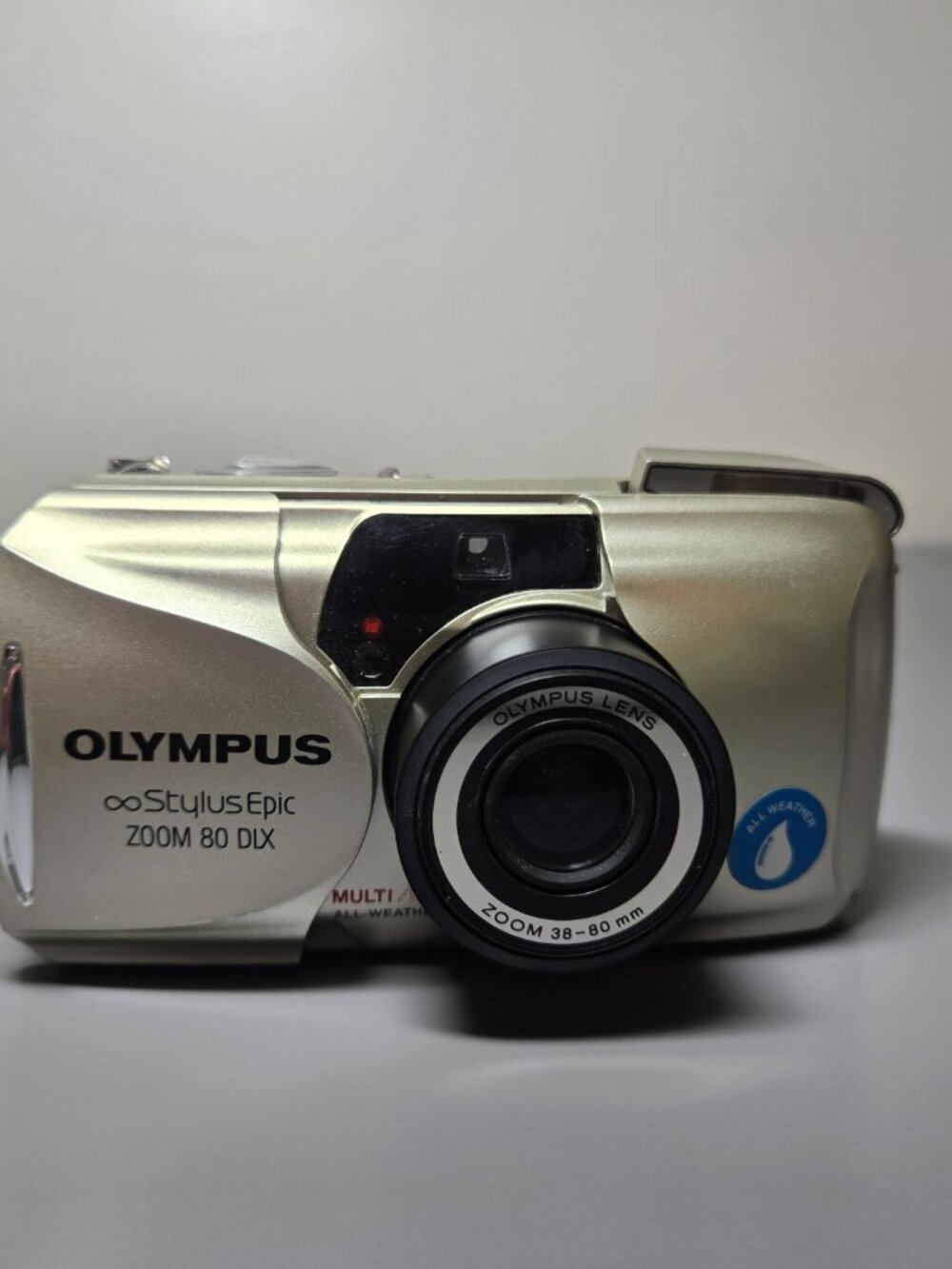 Olympus Stylus Epic Zoom 80 DLX 35mm Point & Shoot Film Camera Weather Resistant